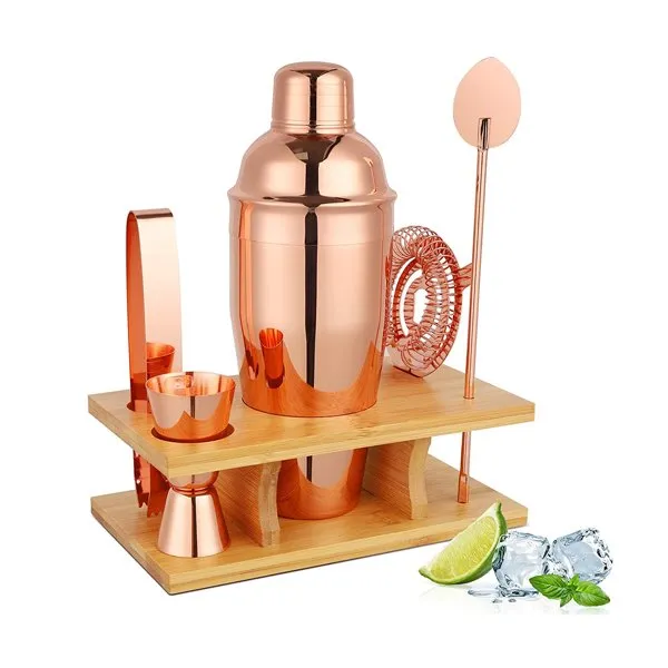 Coctel Shaker Set Rose Gold