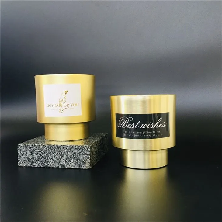 Cwpan Alwminiwm Cam Cwpan Candle Creadigol