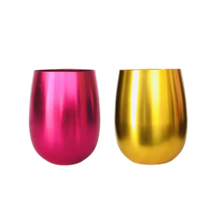 Cwpan wy Cwpan Alwminiwm siâp U