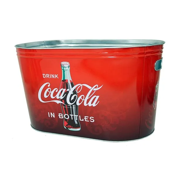 Bwced gwin galfanedig