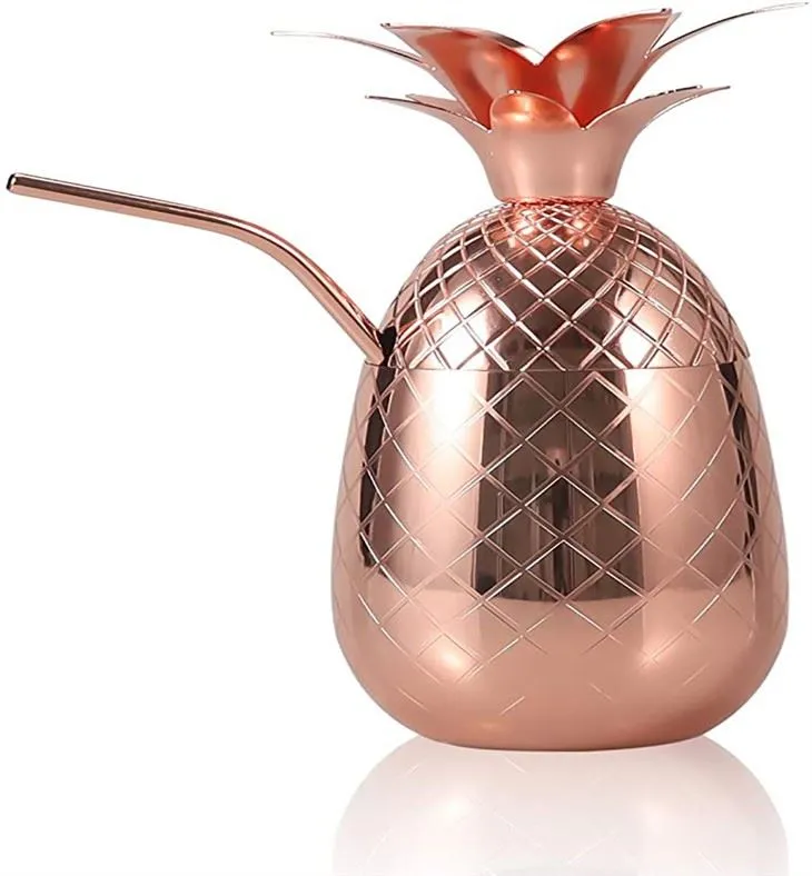 Mygiau Mule Pîn -afal Moscow