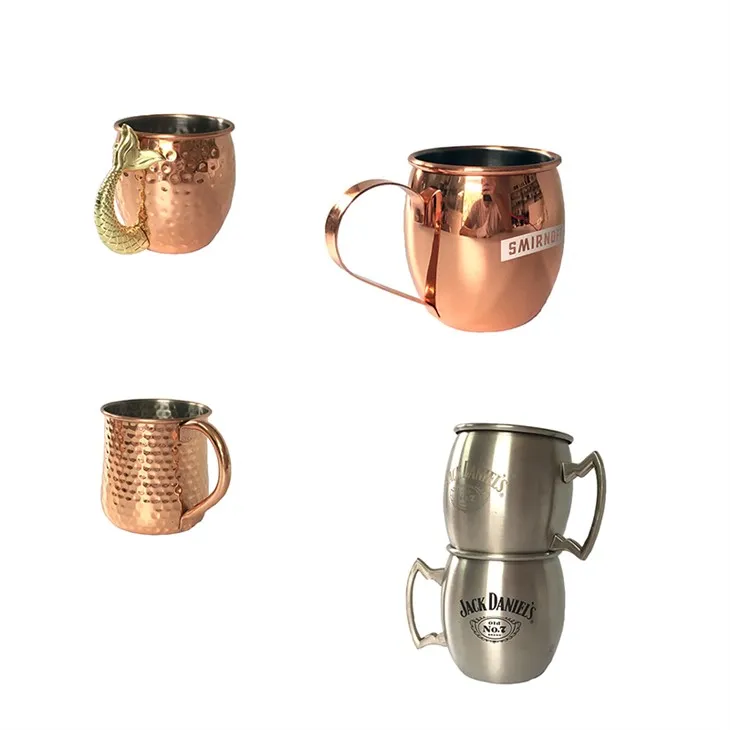 Jack Daniels Mugl Mule Moscow Personoledig o Ansawdd Nice