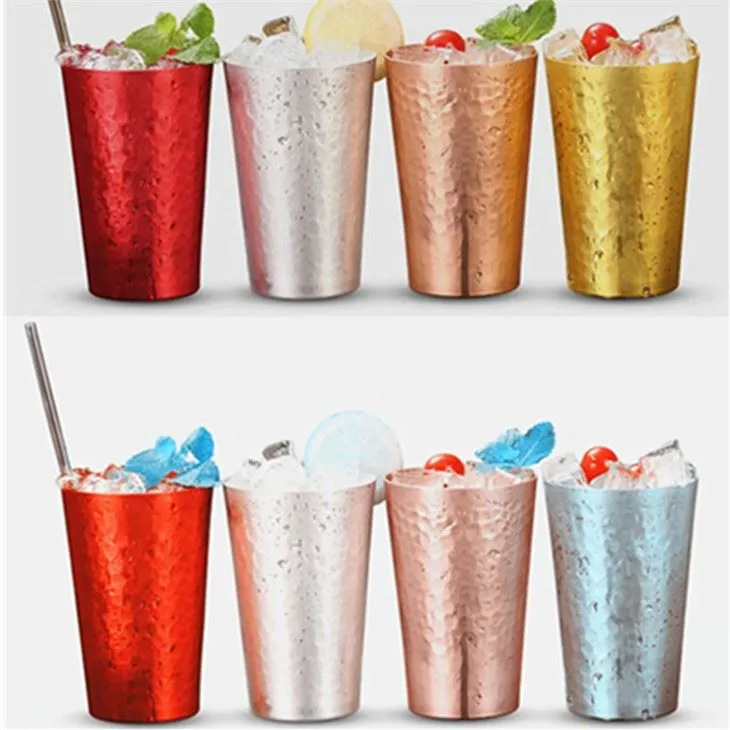 Cwpanau Alwminiwm Lliwgar Pur