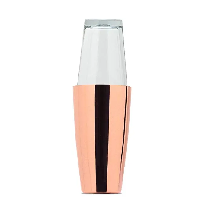 Ysgwydwr Martini Dur Di-staen Gyda Sbectol