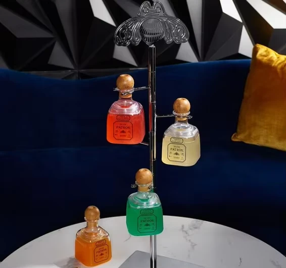 Clear Tequila Bottle